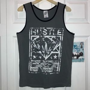 ‘HUSTLE’ GRAPHIC TANK